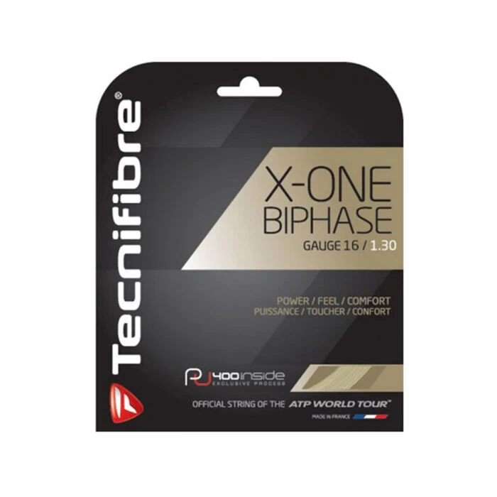 TECNIFIBRE X-One Biphase 1.30/16G Tennis String